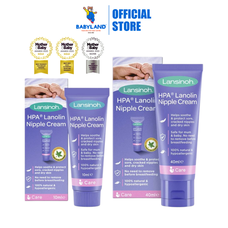 Lansinoh HPA Lanolin Nipple Cream (10ml/40ml)