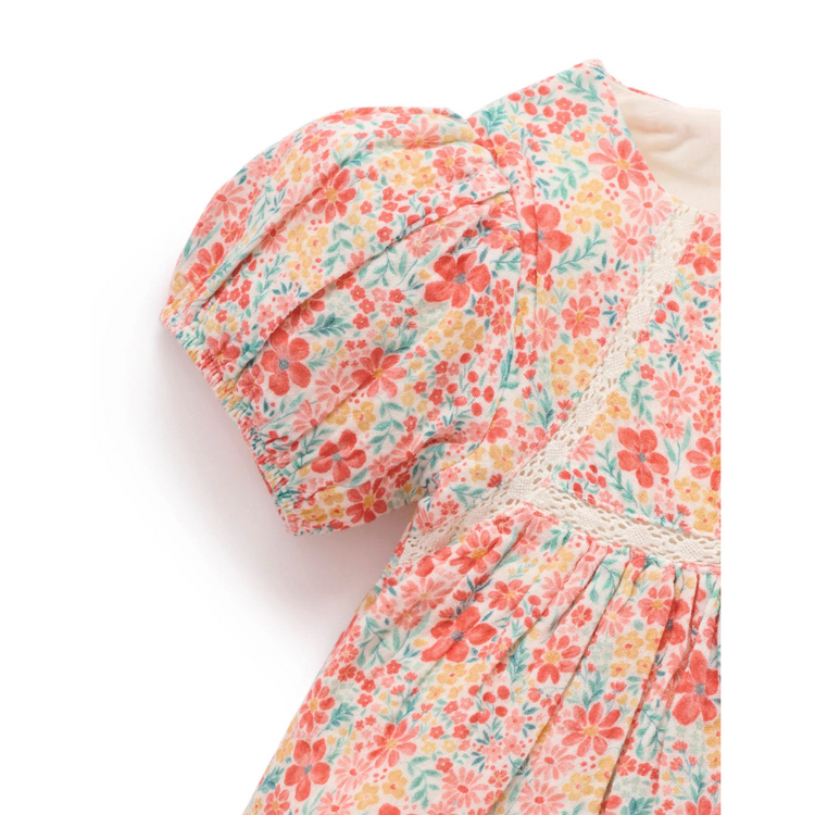 Purebaby Organic Summer Festive Floral Dress