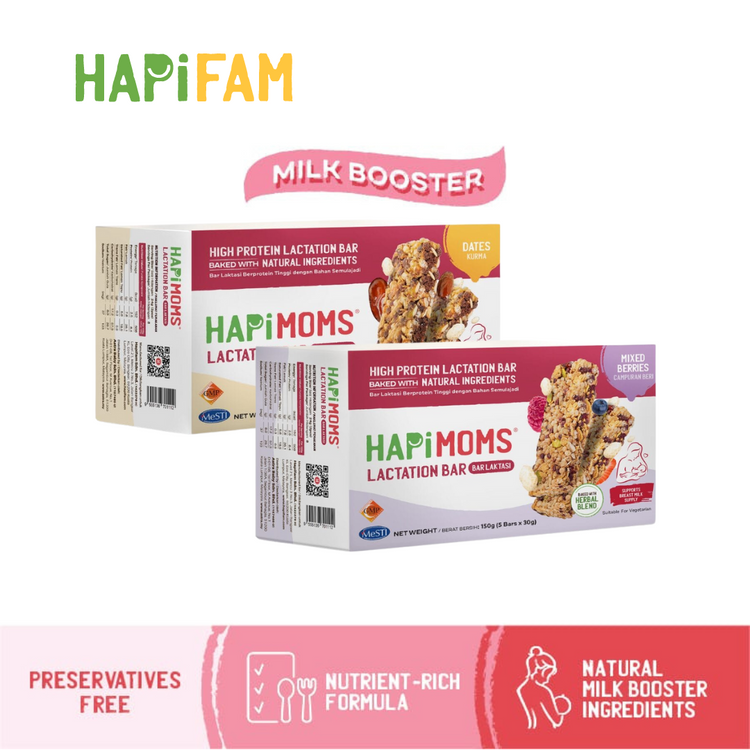 Hapimoms Lactation Bar 150g (5 x 30g)