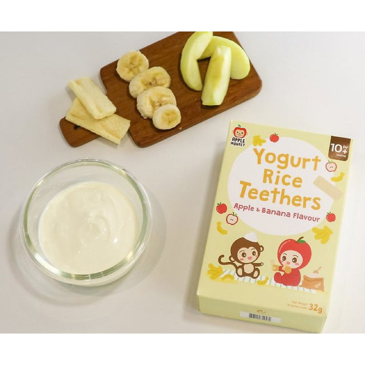 Apple Monkey Yogurt Rice Crackers (32g)