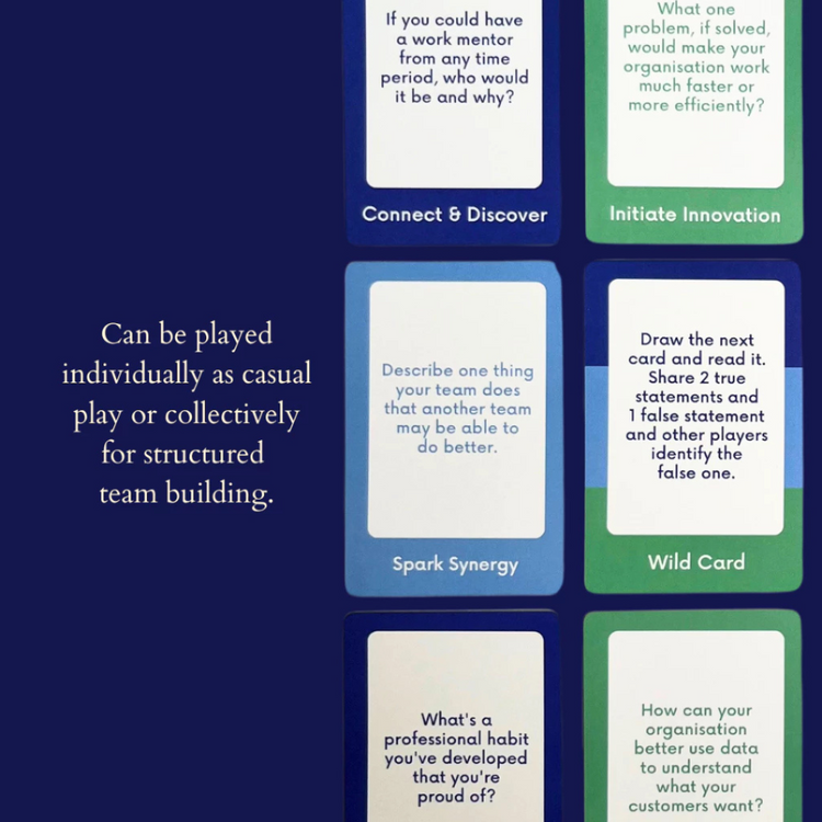 The Nurts Heart-To-Heart The Work Edition Cards | Cards for Team Building | Suitable for Working Professionals |Ice Breaking Game