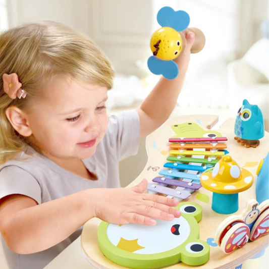 Hape 0523 Nature's Symphony Table Suitable for Age 18M+