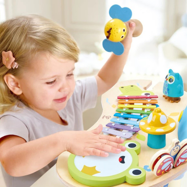 Hape 0523 Nature's Symphony Table Suitable for Age 18M+