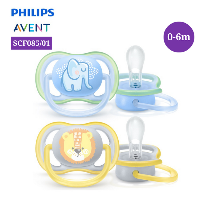 Philips Avent Ultra Air Soother Twin Pack (0-6m) (6-18m)