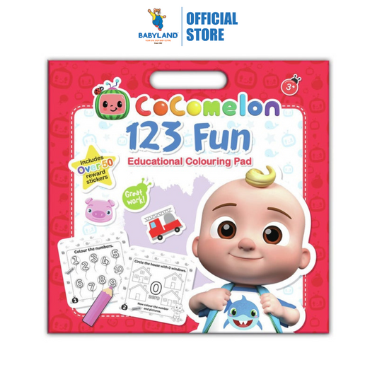 Elm Cocomelon Colouring Pad - 123