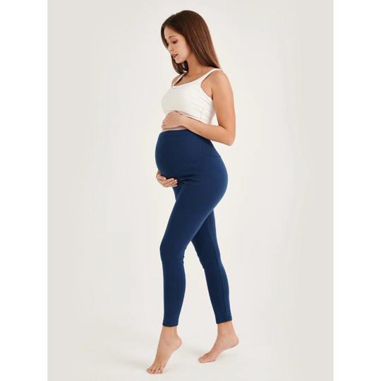Bmama Maternity Adjustable Legging Slim Fit - Blue