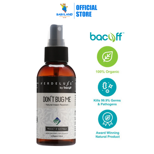 Bacoff Insect Repellent Verdeluxe - Don't Bug Me Natural Insect Repellent 125ml