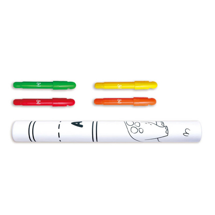 Hape 2017 Dinosaur Doodle Paper Roll Suitable For Age 3-6 Years