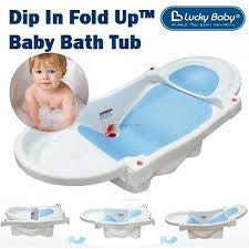 Lucky Baby Dip In Fold Up Baby Bath Tub (0m+)