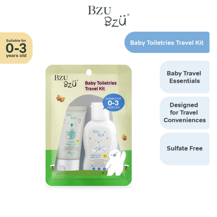 BZU BZU Baby Toiletries Travel Kit