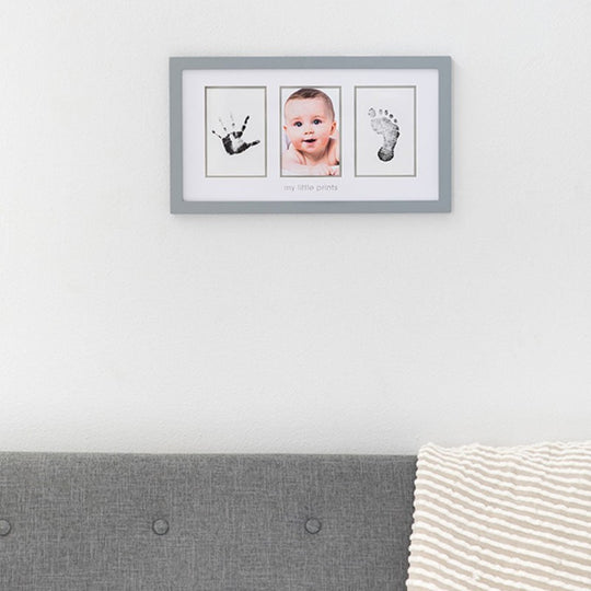 Pearhead Babyprints Photo Frame - Grey