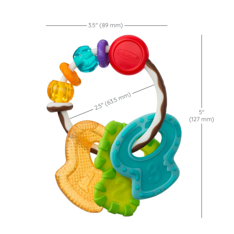 Infantino Cool & Chew Teether Keys (0m+)