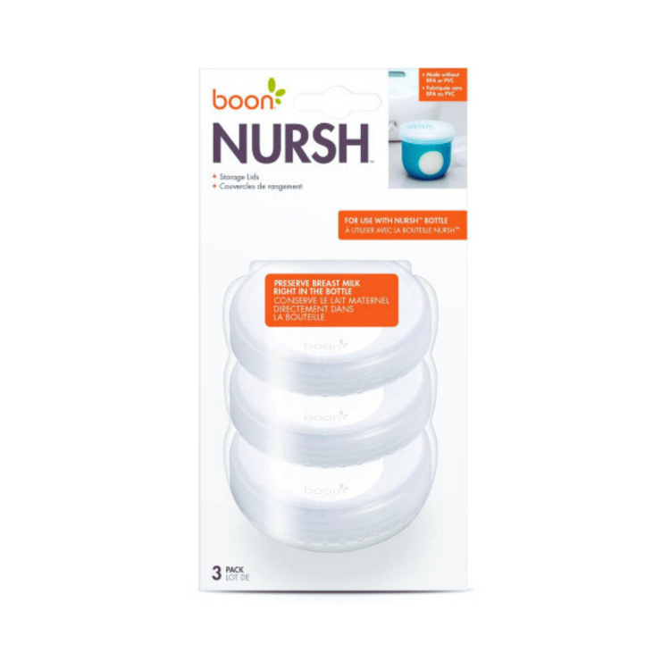 Boon Nursh Milk Storage Cap (3-Pack)