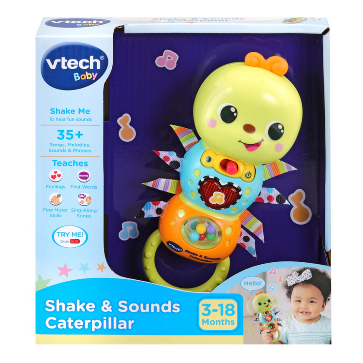 Vtech Shake & Sound Caterpillar ( 3 to 18 Months )