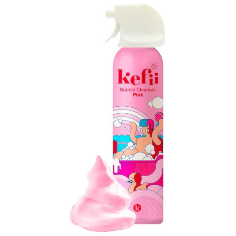 Kefii Bubble Cleanser - Pink 200ml