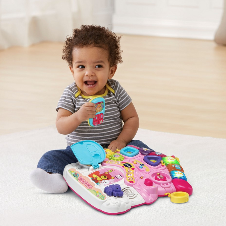 Vtech Sit To Stand Stroll & Discover Activity Walker - Pink ( 9 to 36 months )