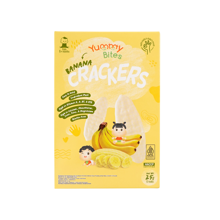 Yummy Bites Rice Crackers 25g (6M+)