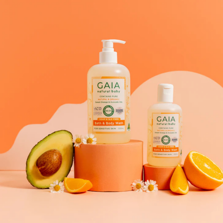 Gaia Natural Baby Hair & Body Wash