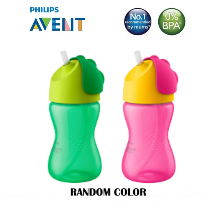 Philips Avent Bendy Straw Cup - Random Colour (10oz/300ml) SCF798/00 (12M+)