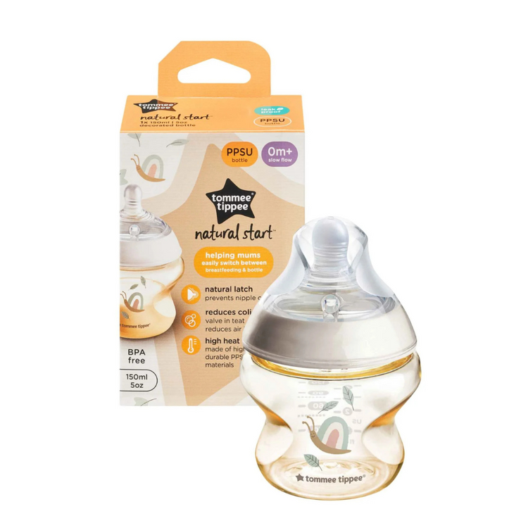 Tommee Tippee Natural Start PPSU Bottle 150ml (Snail)