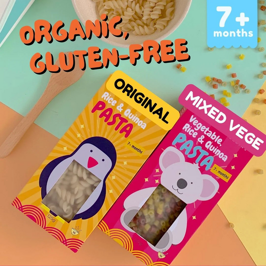 Little Baby Grains Gluten-Free Organic Pasta - 2 Types (7 Months Onwards)