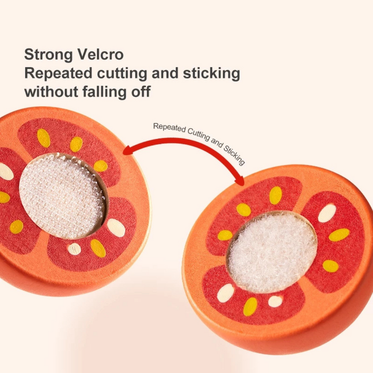 Mideer Fruit & Vegetable Cutting Play Set