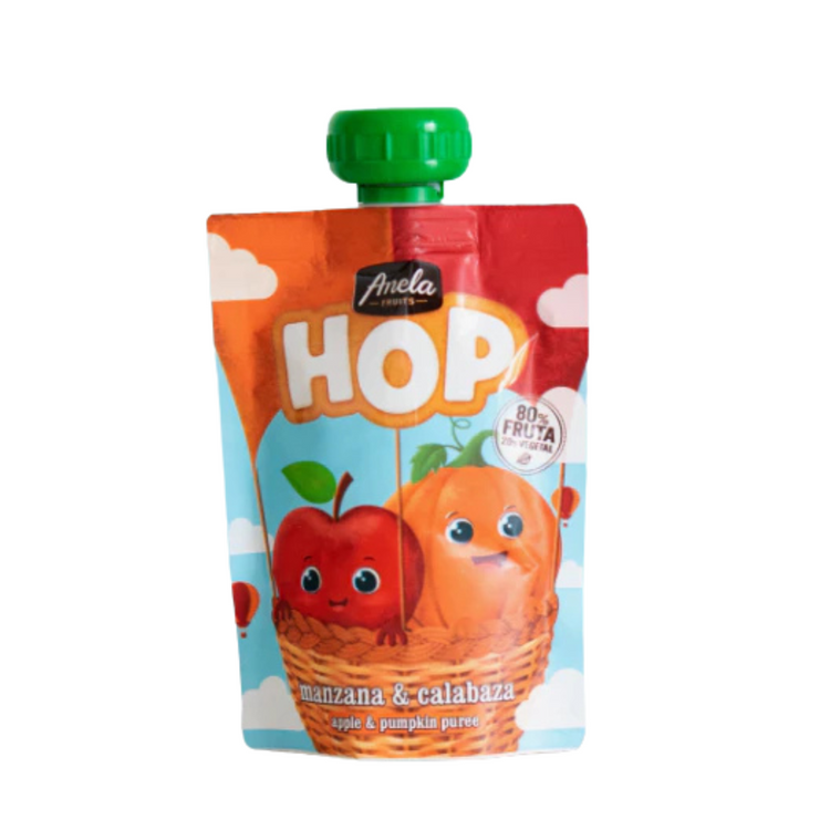 Anela Hop Fruit Puree 100g (6m+) [Halal] /Made in Spain