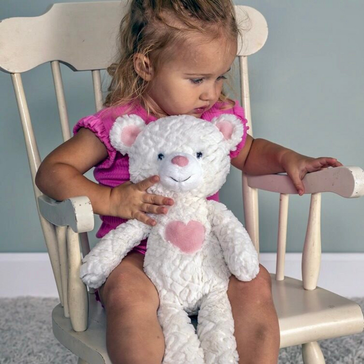 Mary Meyer Putty Valentine Warm & Fuzzy Teddy – 17"