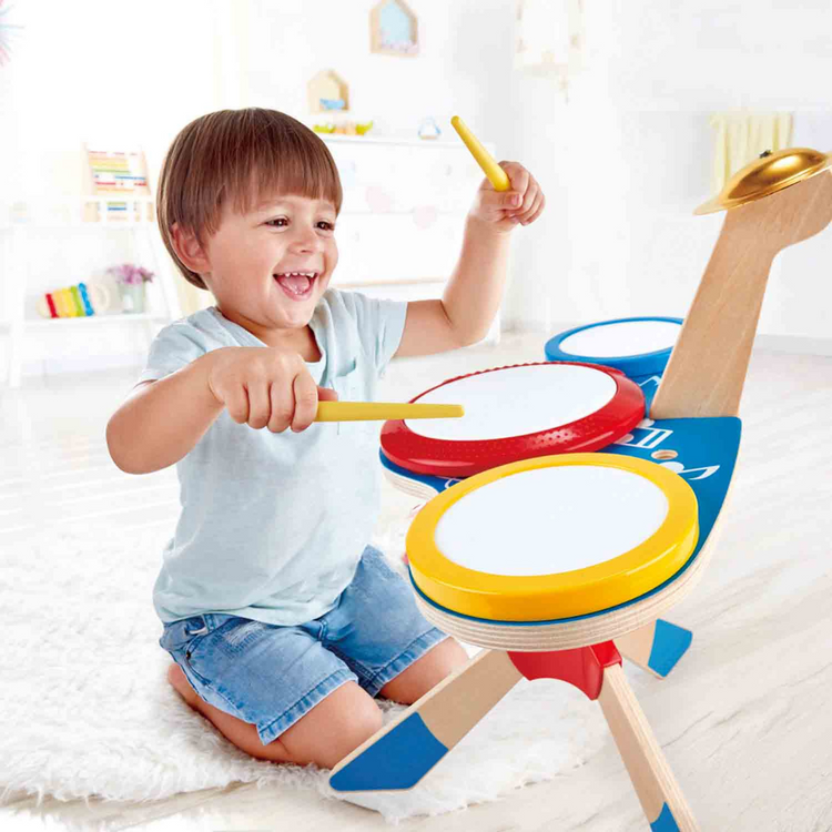 Hape Drum and Cymbal Set (3y+)