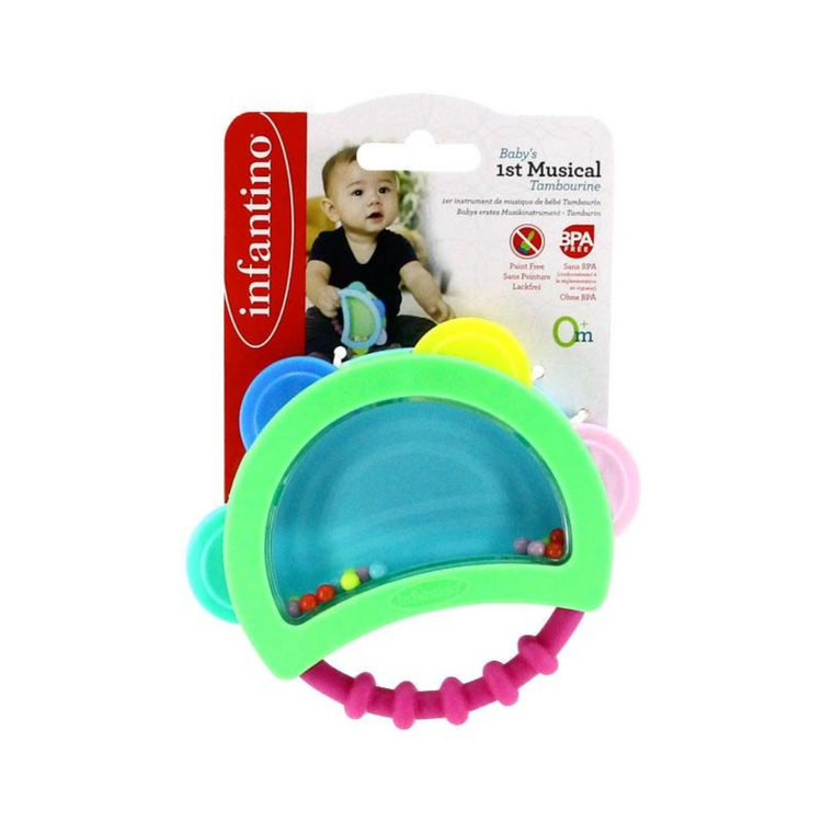 Infantino Baby 1st Musical Tambourine (0m+)