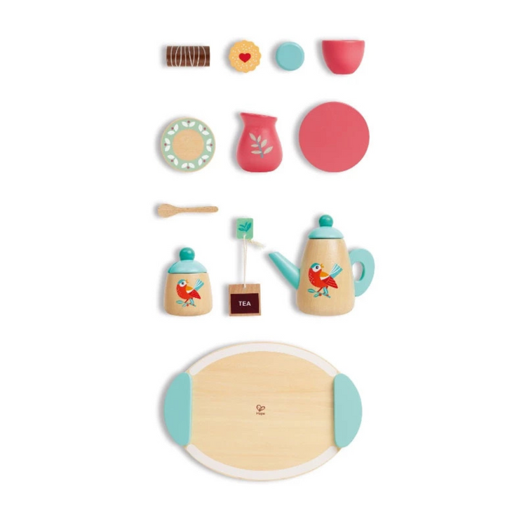 Hape 3207 Tea Time Wooden Playset Suitable For Age 3+ Years