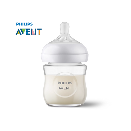 Philips Avent Natural Response Glass Baby Bottle 0m+ 120ml