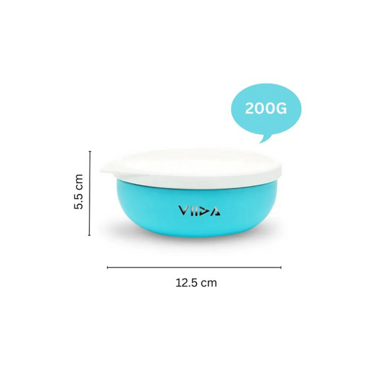 Viida Soufflé Antibacterial Stainless Steel Bowl