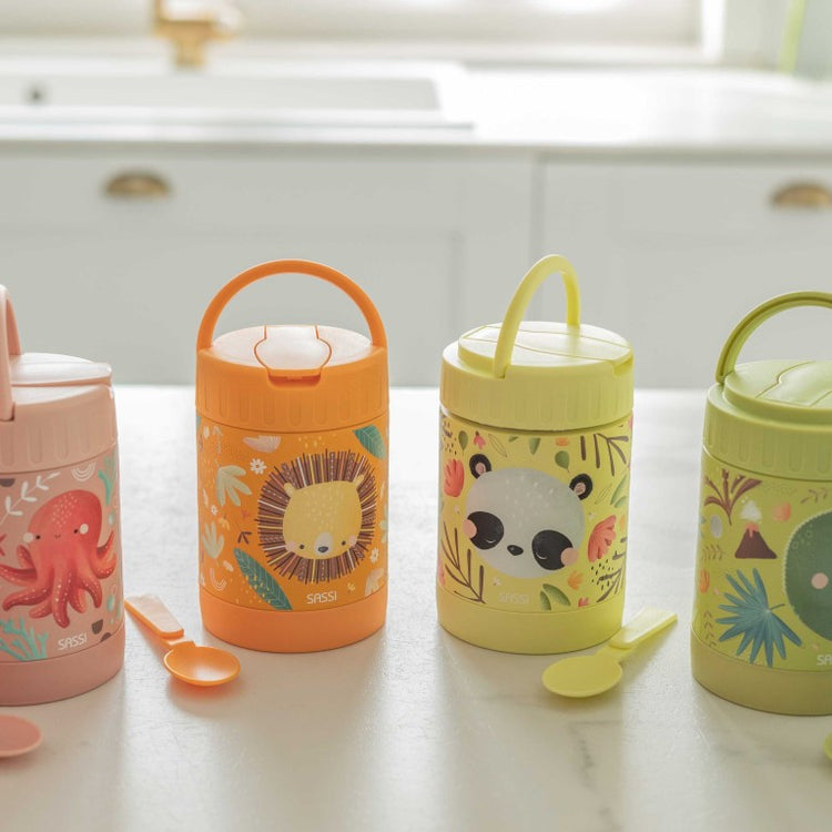 Sassi Food Jar 350ml - Lion