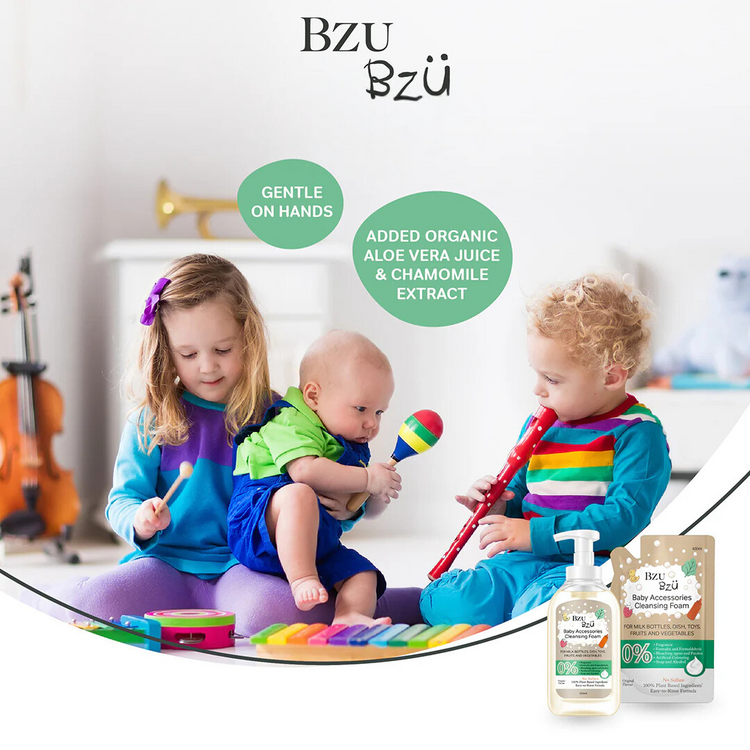 BZU BZU Baby Accessories Foaming Cleanser Non-Flavour Bundle