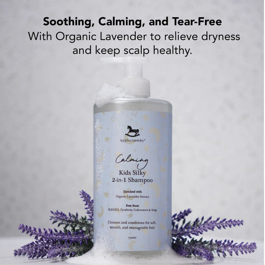 Applecrumby Calming Kids Silky 2-in-1 Shampoo 750ml