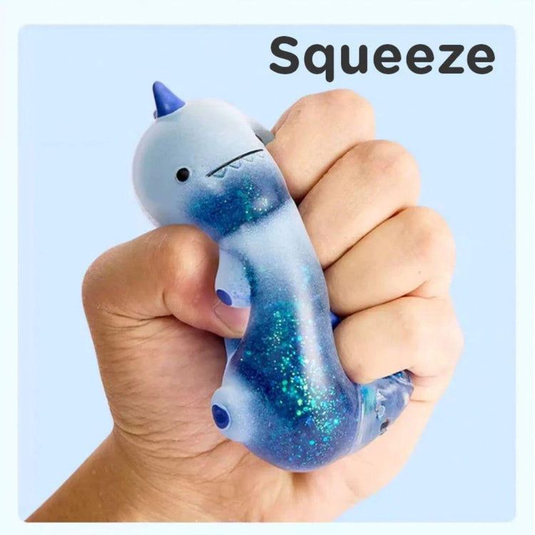 J'adore Cloud Unicorn & Dino Glitter Squishy Suitable for 3+ Years