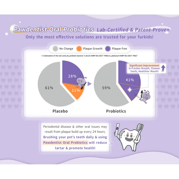 Maoup Pawdentist Pet Oral Probiotics (20 sachets)