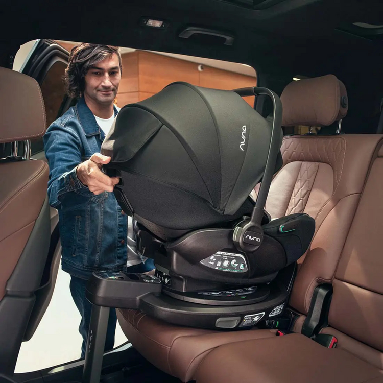 [PRE-ORDER] Nuna ARRA Flex Infant Car Seat - Caviar, 𝗜-𝗦𝗶𝘇𝗲 Approved