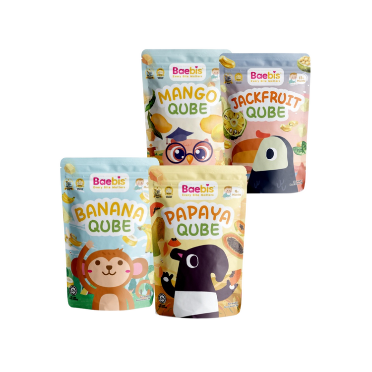 Baebis 100% Natural Fruit Qube (9m+)