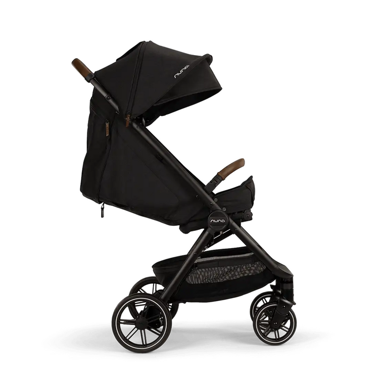 Nuna TRVL LX Stroller - Caviar (Birth to 50 lbs)