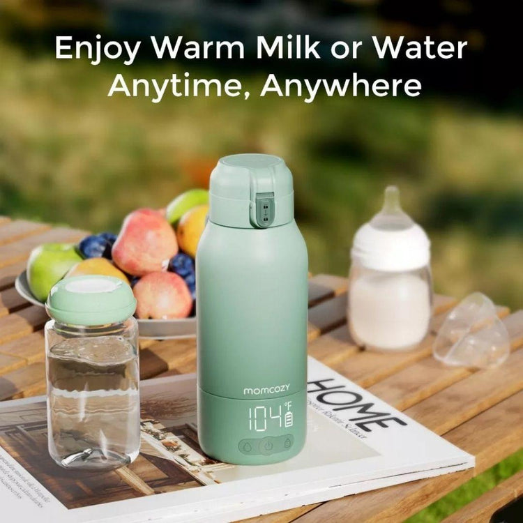 Momcozy Portable Milk & Water Warmer Dual Heating Modes for Travel