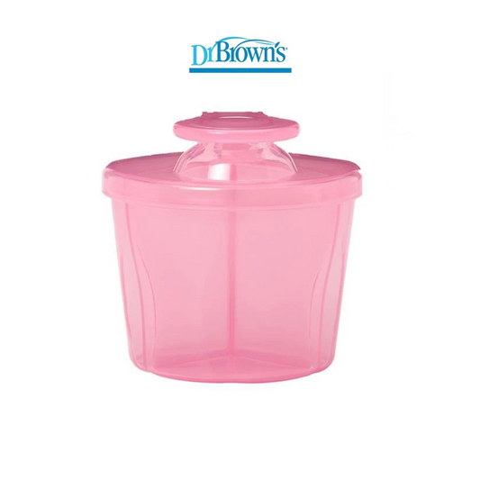 Dr Brown's Baby Feeding Milk Powder Dispenser - Pink