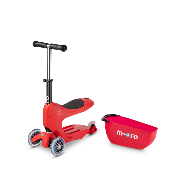 Micro Mini2Go Deluxe Plus - Red (1-5yrs)