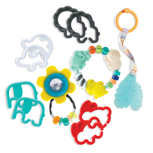 Infantino Teether & Rattles Baby Gift Set (0m+)