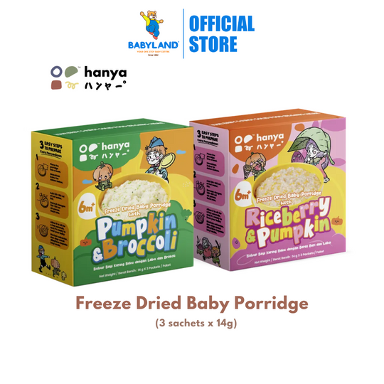 Hanya Freeze Dried Baby Porridge (6m+) - 14g x 3packs