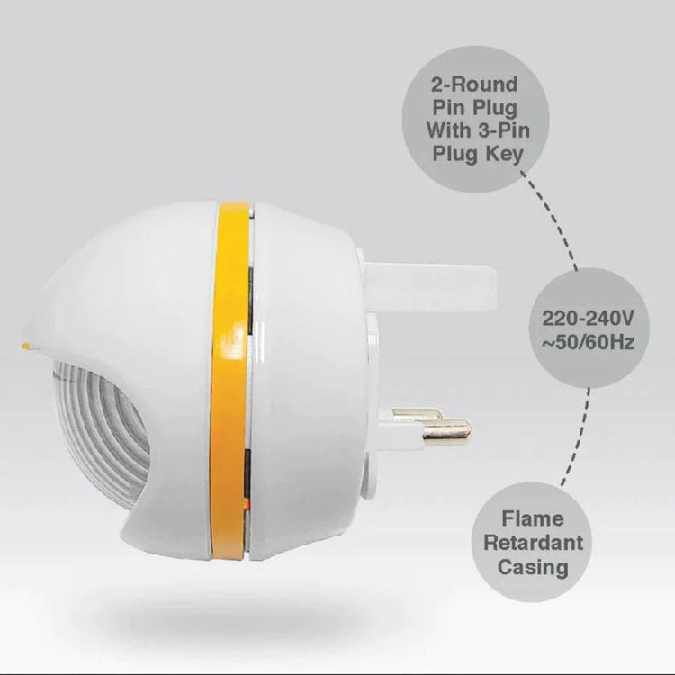 Soundteoh Sensor Light AC Power Operated SL-693 - Warm White