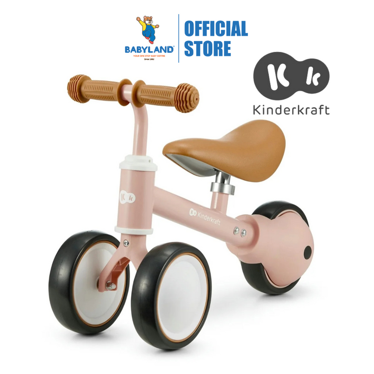 Kinderkraft Balance bike CUTIE - Light Pink (1 year up to 25 kg)