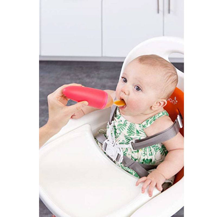Boon Squirt Baby Food Dispensing Spoon - Orange