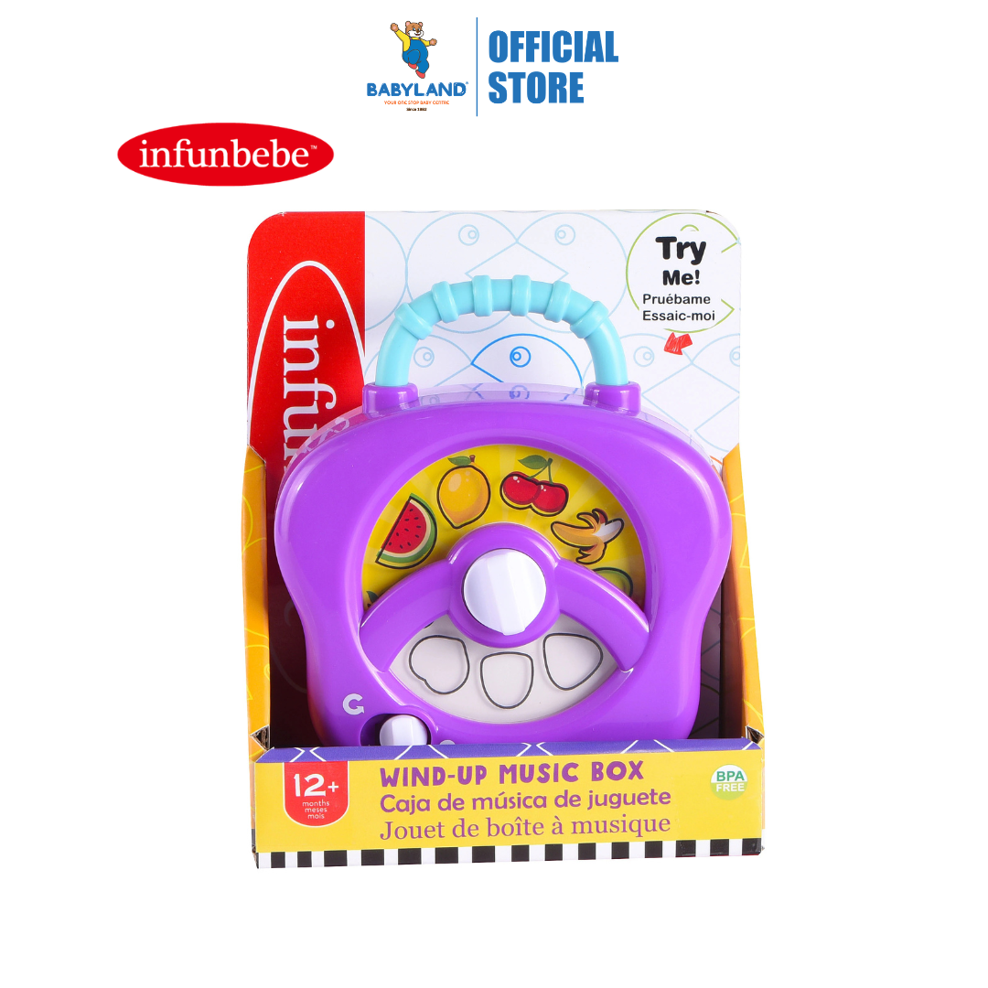 Infunbebe Wind-Up Musical Box (12m+) – Babyland SS2 Malaysia